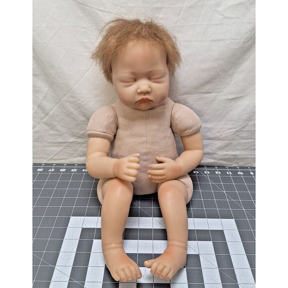 NPK Collection REBORN Life Like Baby Doll Vinyl Silicone Soft Cloth Body - Picture 1 of 16